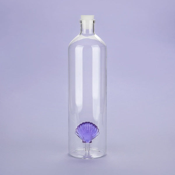 Balvi Bottle Atlantis Shell Lilac 1.2 L Glass