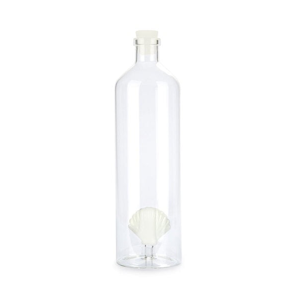 Balvi Bottle Atlantis Shell White 1.2 L Glass