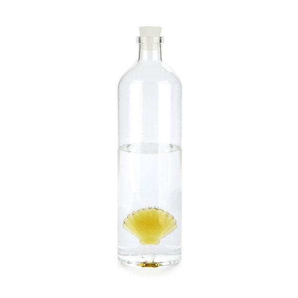 Balvi Bottle Atlantis Shell Yellow 1.2 L Glass