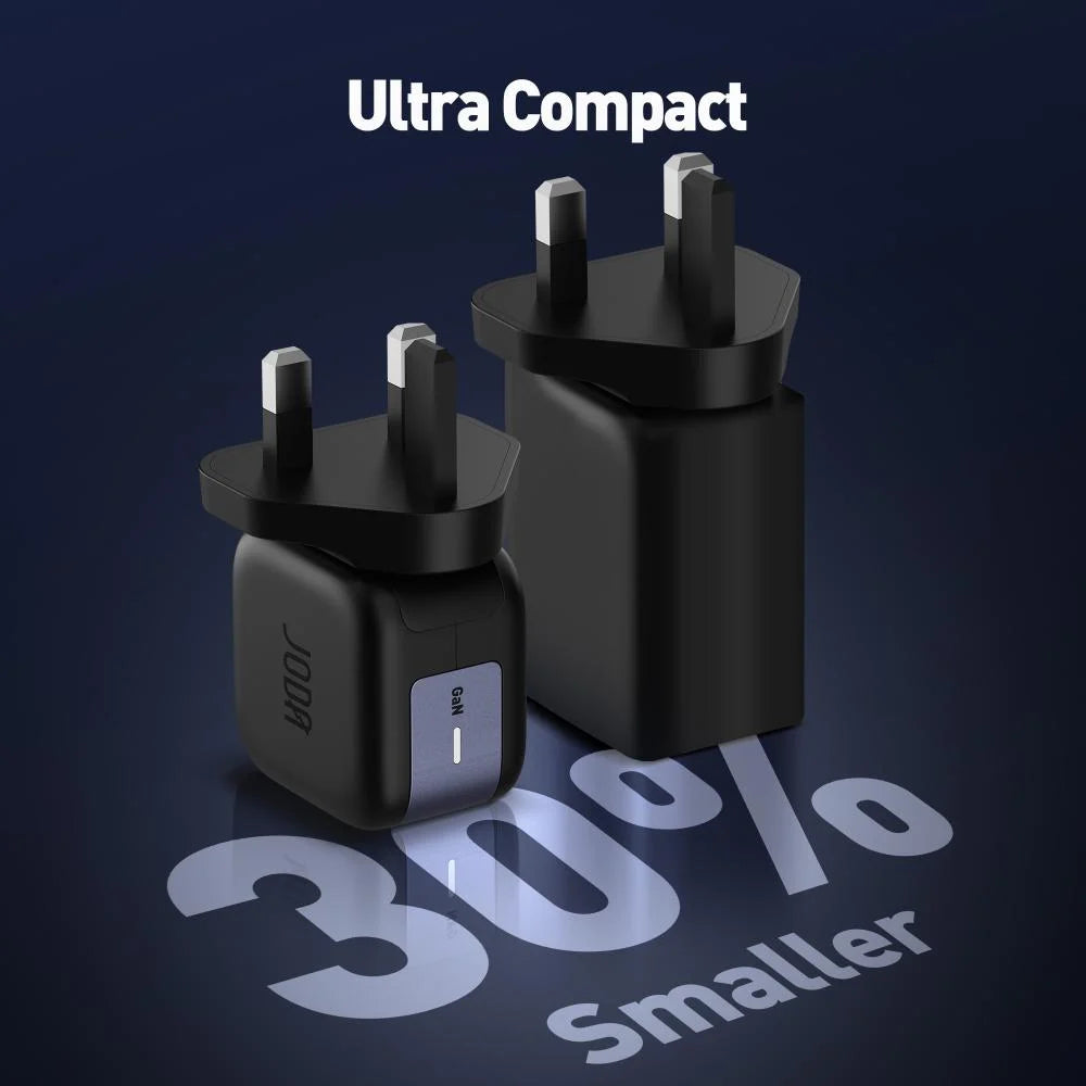 JODA 20W USB-C GaN Wall Charger Black