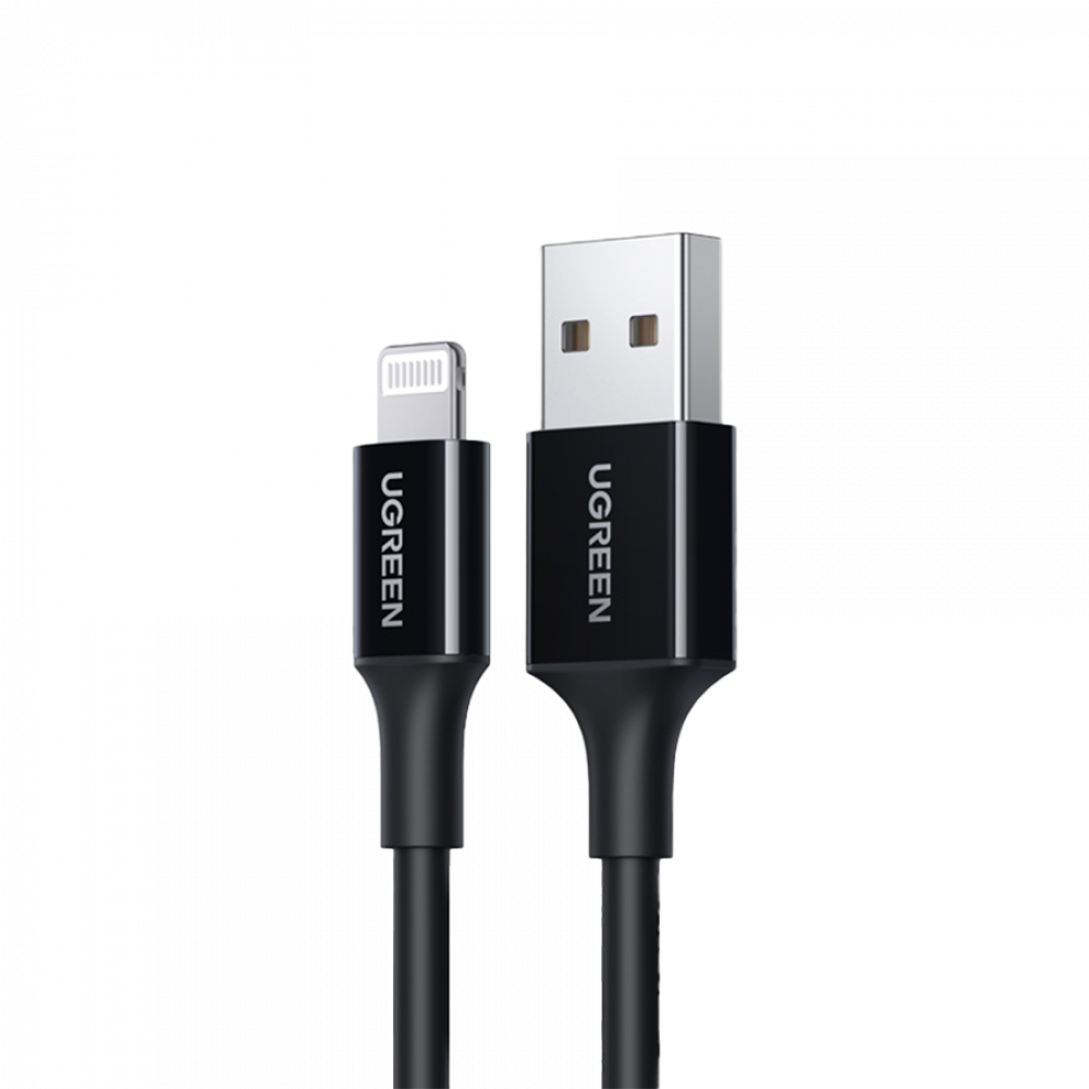 UGREEN Charging and Sync Data Cable USB to Lightning 1m |BK