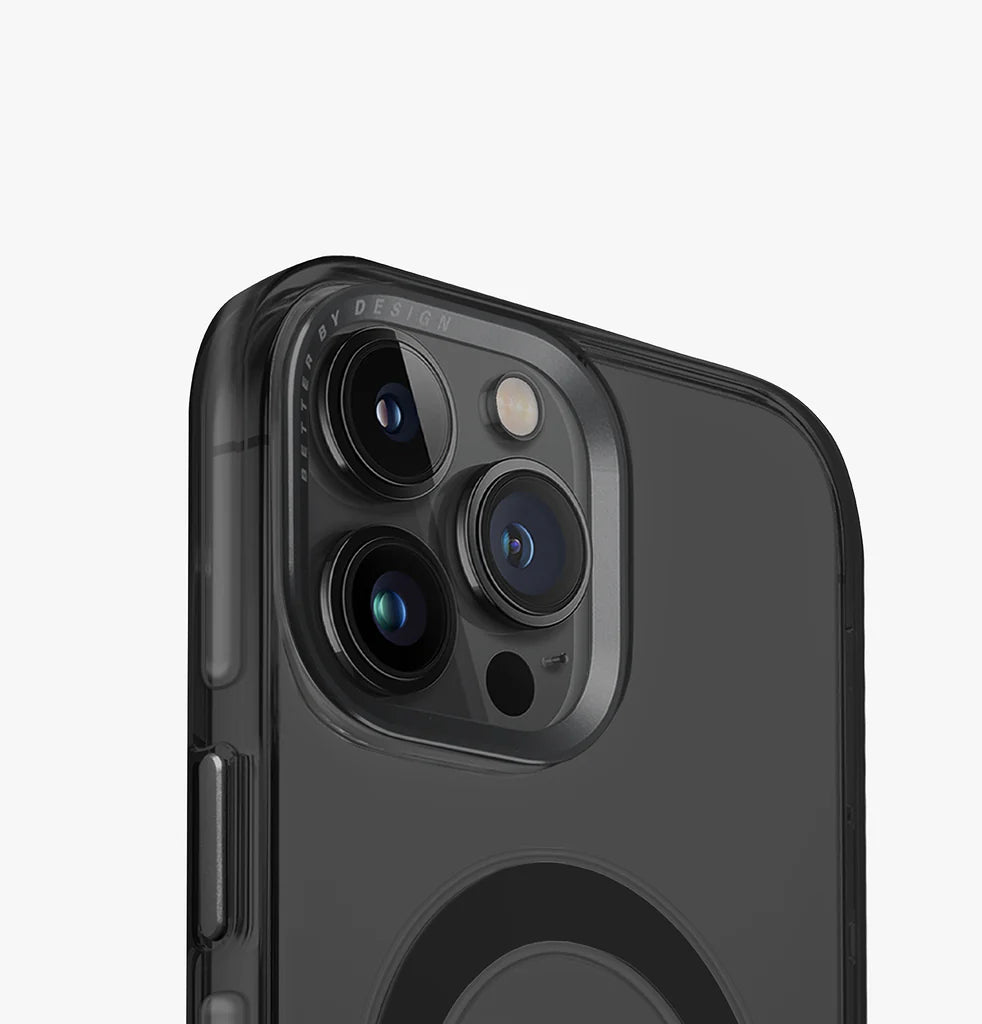 UNIQ HYBRID IPHONE PRO 2023 6.1 MAGCLICK CHARGING CALIO - SMOKED GREY TINTED
