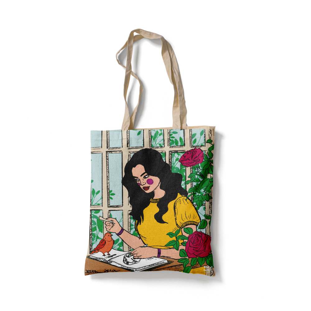 حقيبة قماشية إلهام