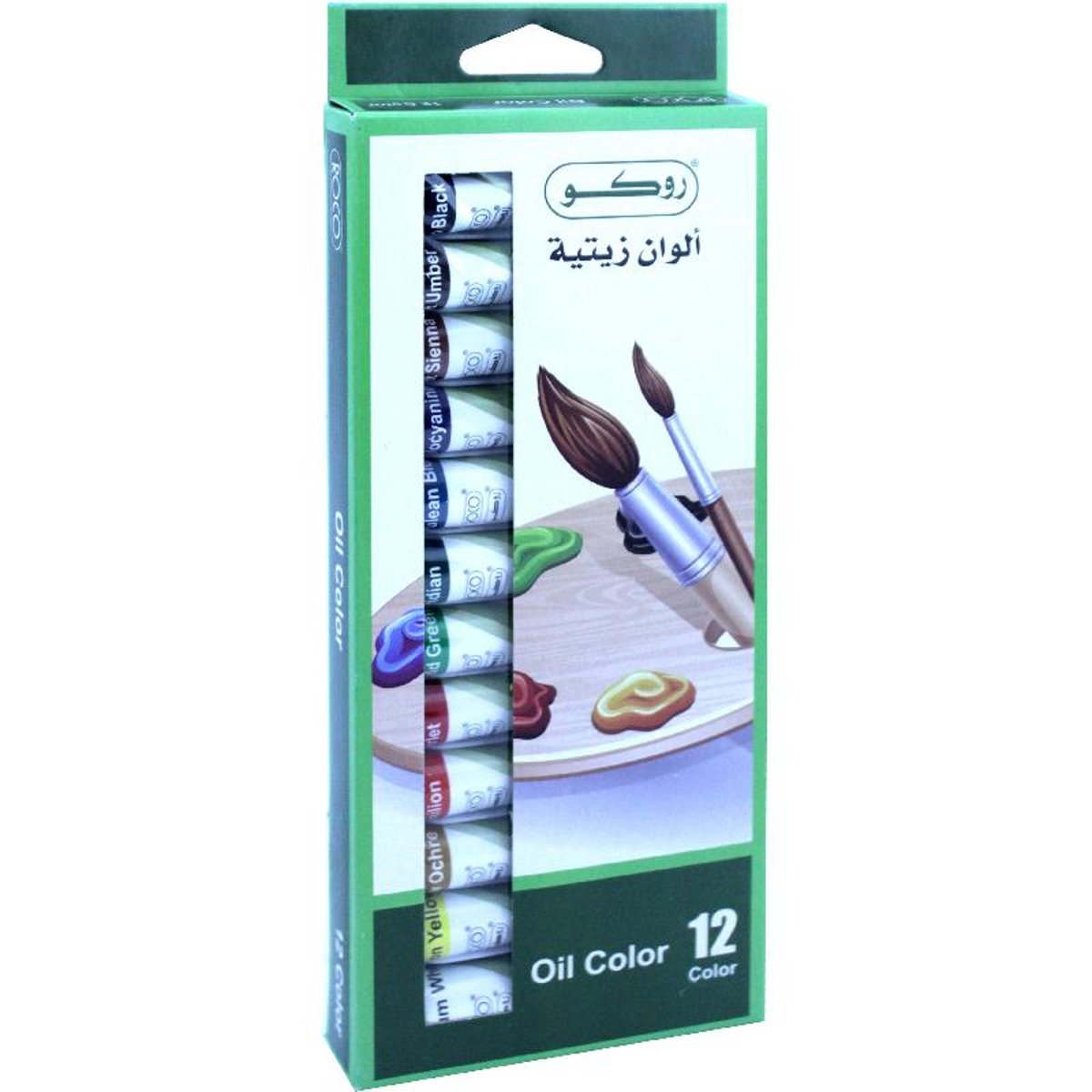 Roco Colour Paint Set Oil Color 12 Colors