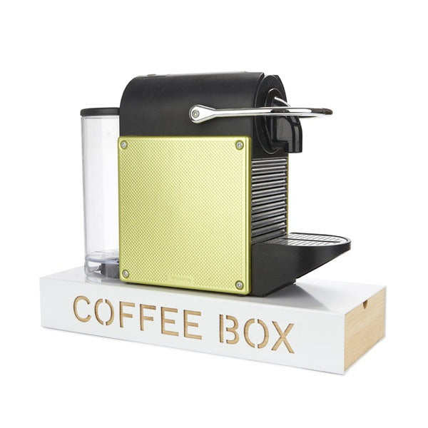 Balvi Coffee Box Blanco Metal/Bamboo