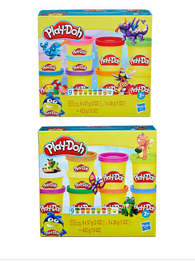Play-Doh Colorful Compound 9-pack F7369
