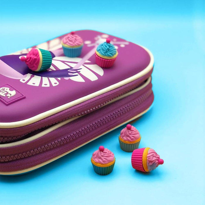 Tinc Set of 6 cupcake erasers