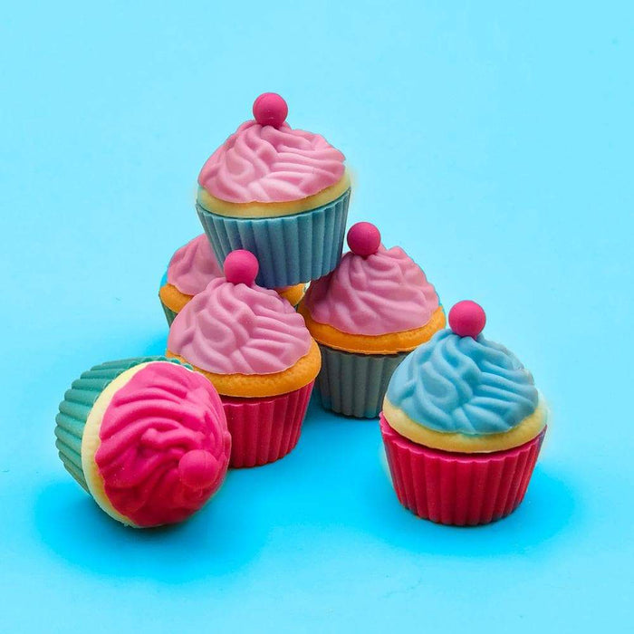 Tinc Set of 6 cupcake erasers