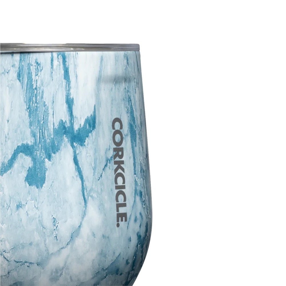 Stemless Cup 350Ml Blue Marble