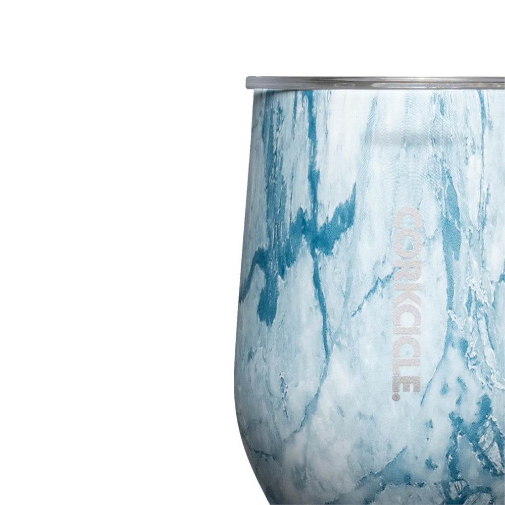Stemless Cup 350Ml Blue Marble