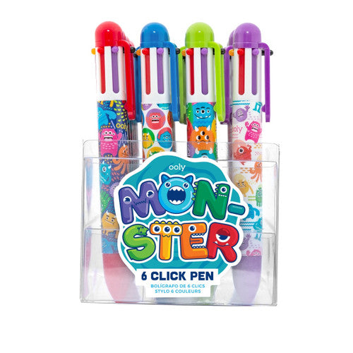 Ooly 6 Click Pens: Monster