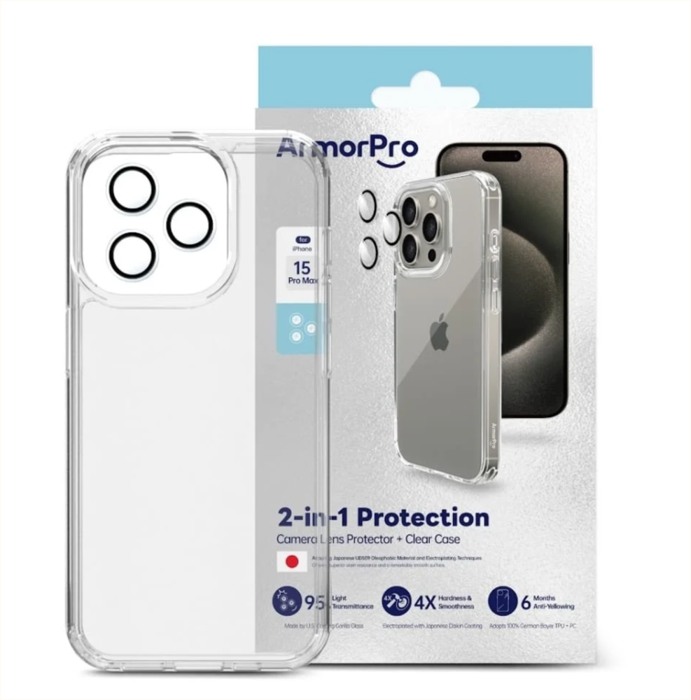 ArmorPro 2-in-1 Combo for iPhone 15 Pro Max