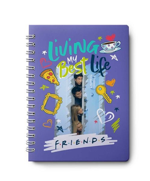 Friends: 12-Month Undated Planner (Friends Tv Show Gift Friends Planner Friends Gift Undated Planner)