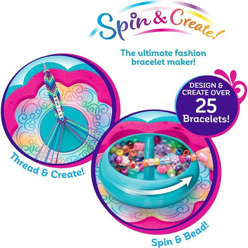 Shimmer N Sparkle 2In1 Spin & Bead Friendship Studio