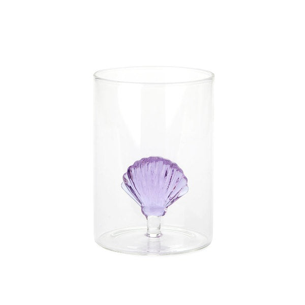 Balvi Glass Atlantis Shell Lilac Glass