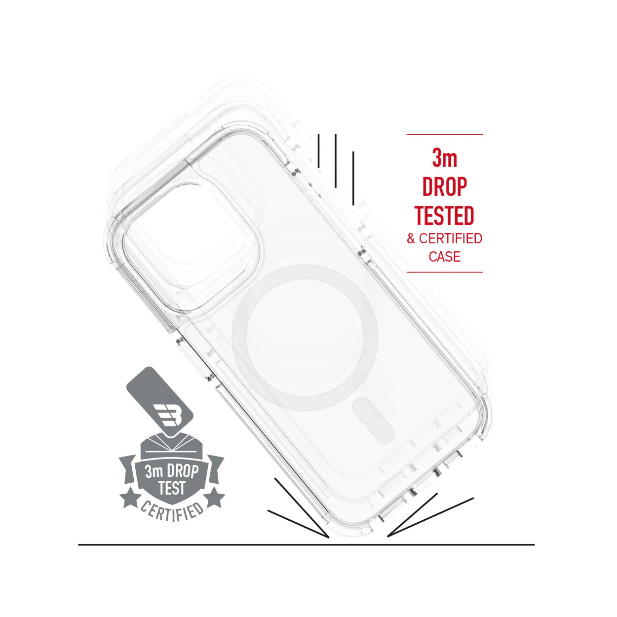 Baykron AIRTEK Magcase Military - iPhone 15 Pro