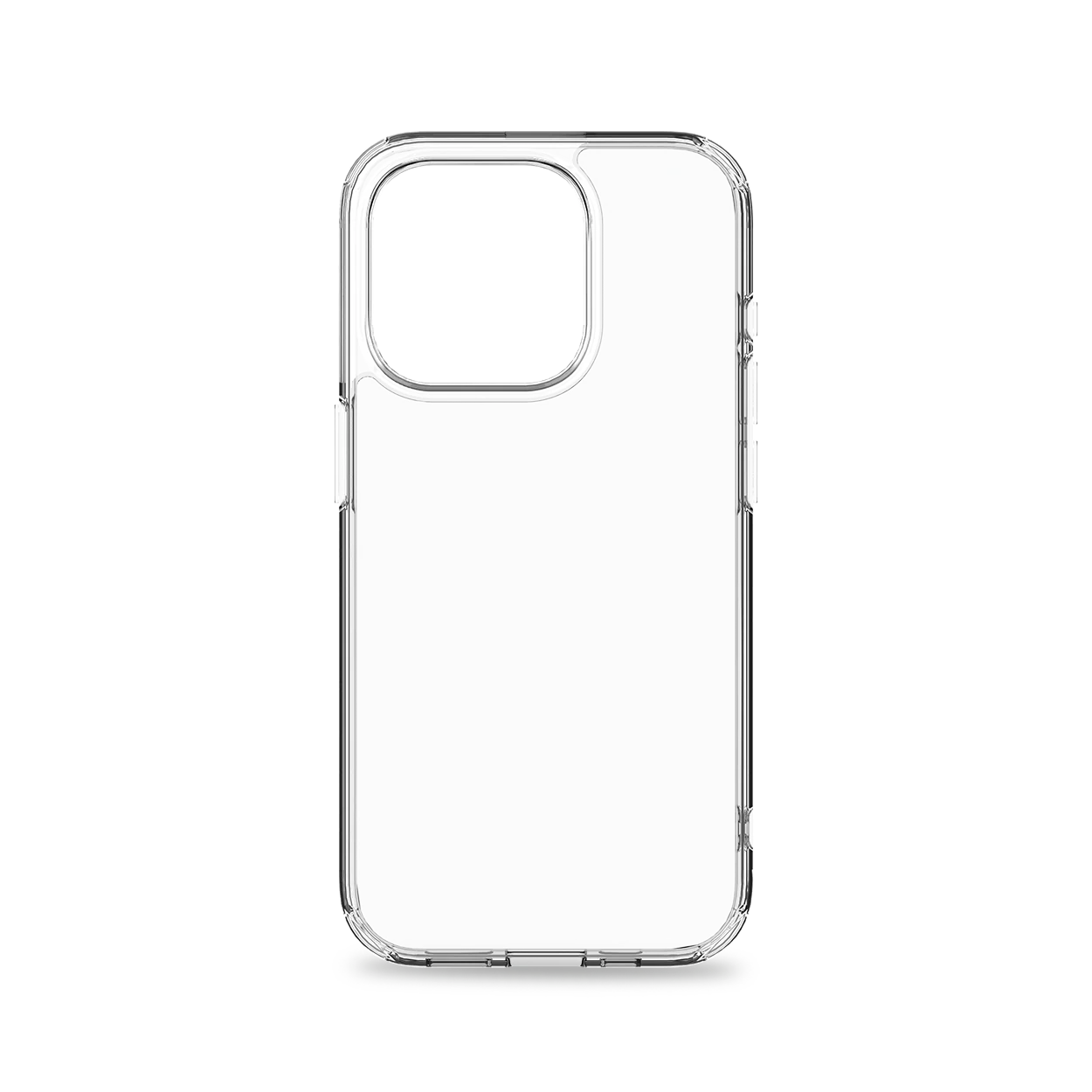 Baykron Slim Clear Case Shock Resistant A-Yellow - iP15PMax