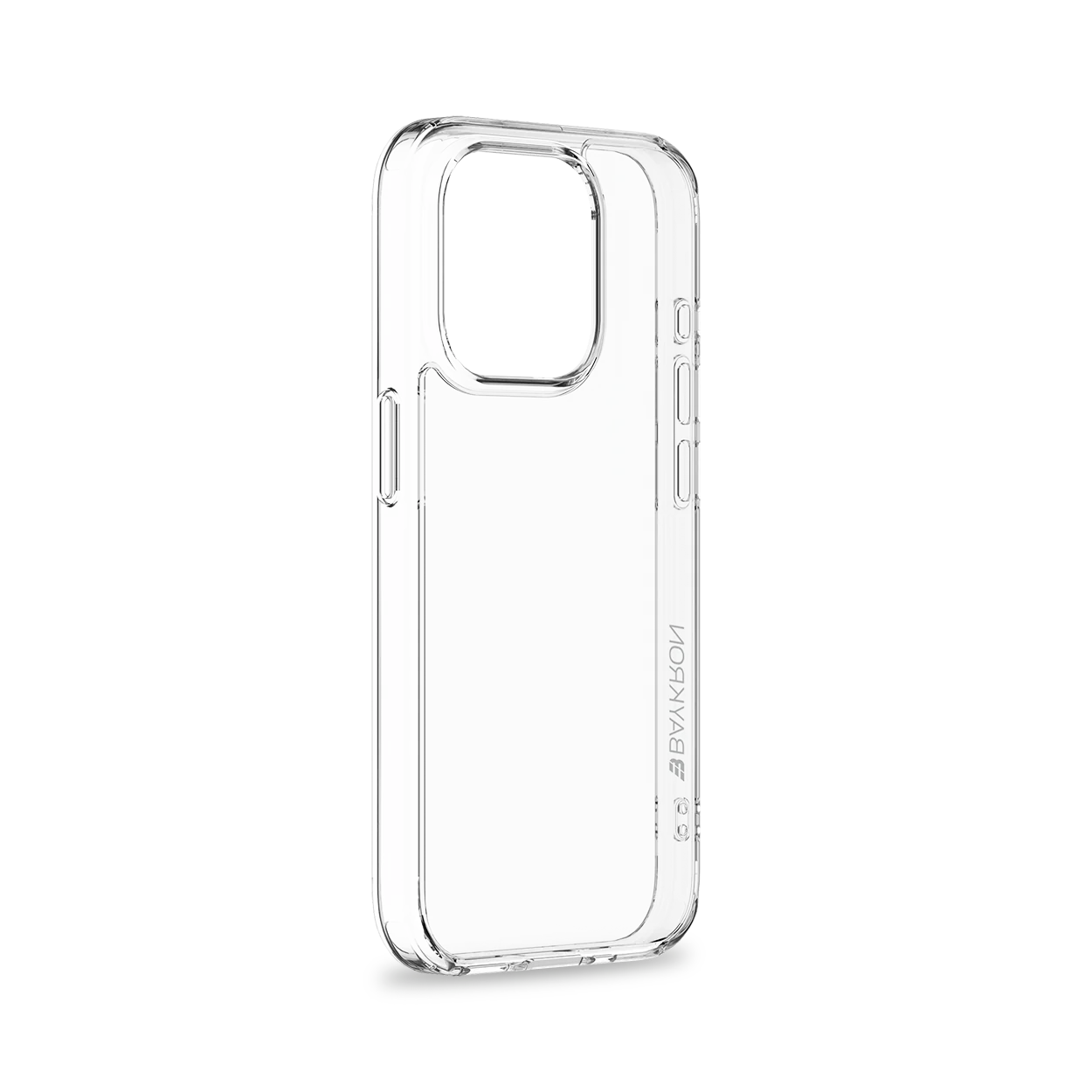 Baykron Slim Clear Case Shock Resistant A-Yellow - iP15PMax