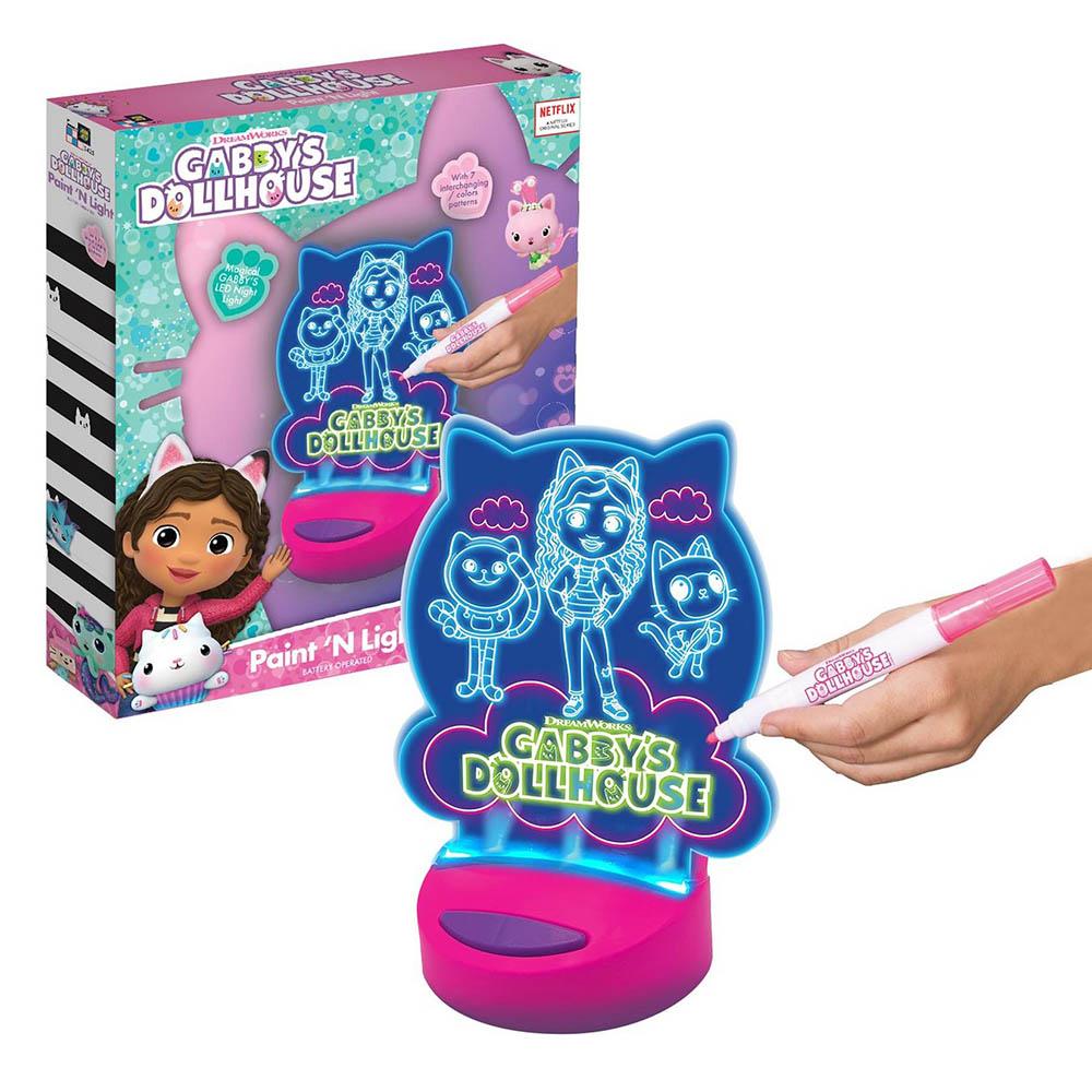 Gabby'S Dollhouse Paint N Lite