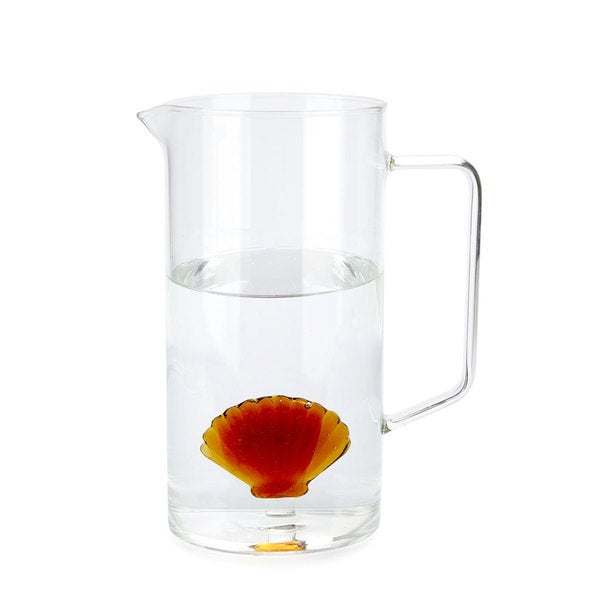 Balvi Jar Atlantis Shell Amber Glass