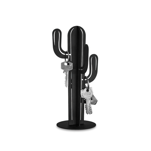 Balvi Key Hanger Cactus Black Metal