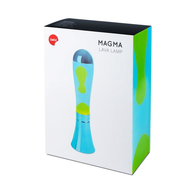 Balvi Lava Lamp Magma Blue/Lime Aluminium
