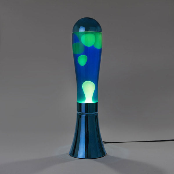 Balvi Lava Lamp Magma Blue/Lime Aluminium