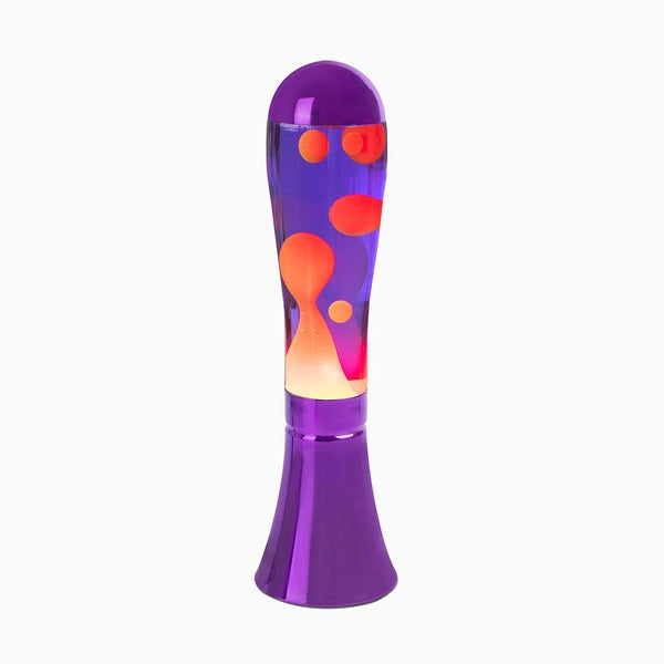 Balvi Lava Lamp Magma Purple/Red Aluminium