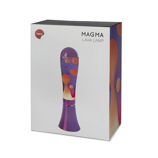 Balvi Lava Lamp Magma Purple/Red Aluminium