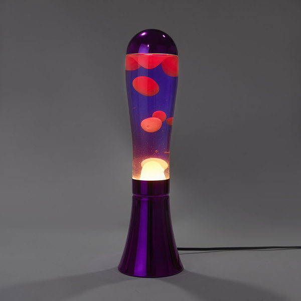 Balvi Lava Lamp Magma Purple/Red Aluminium