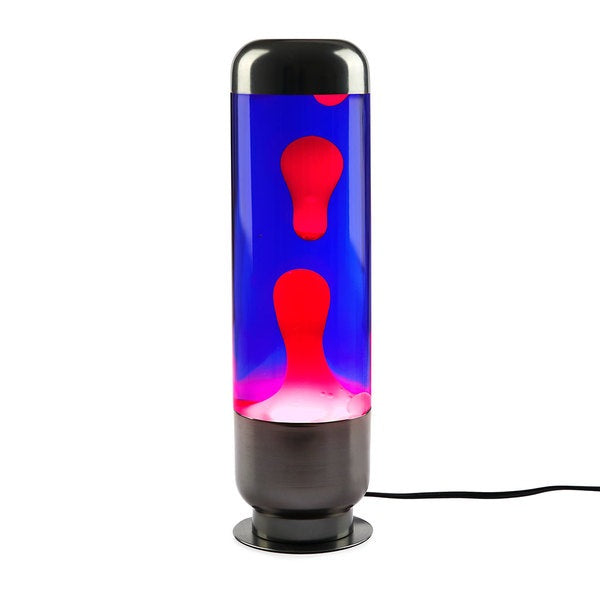 Balvi Lava Lamp Capsule Purple/Red Aluminium
