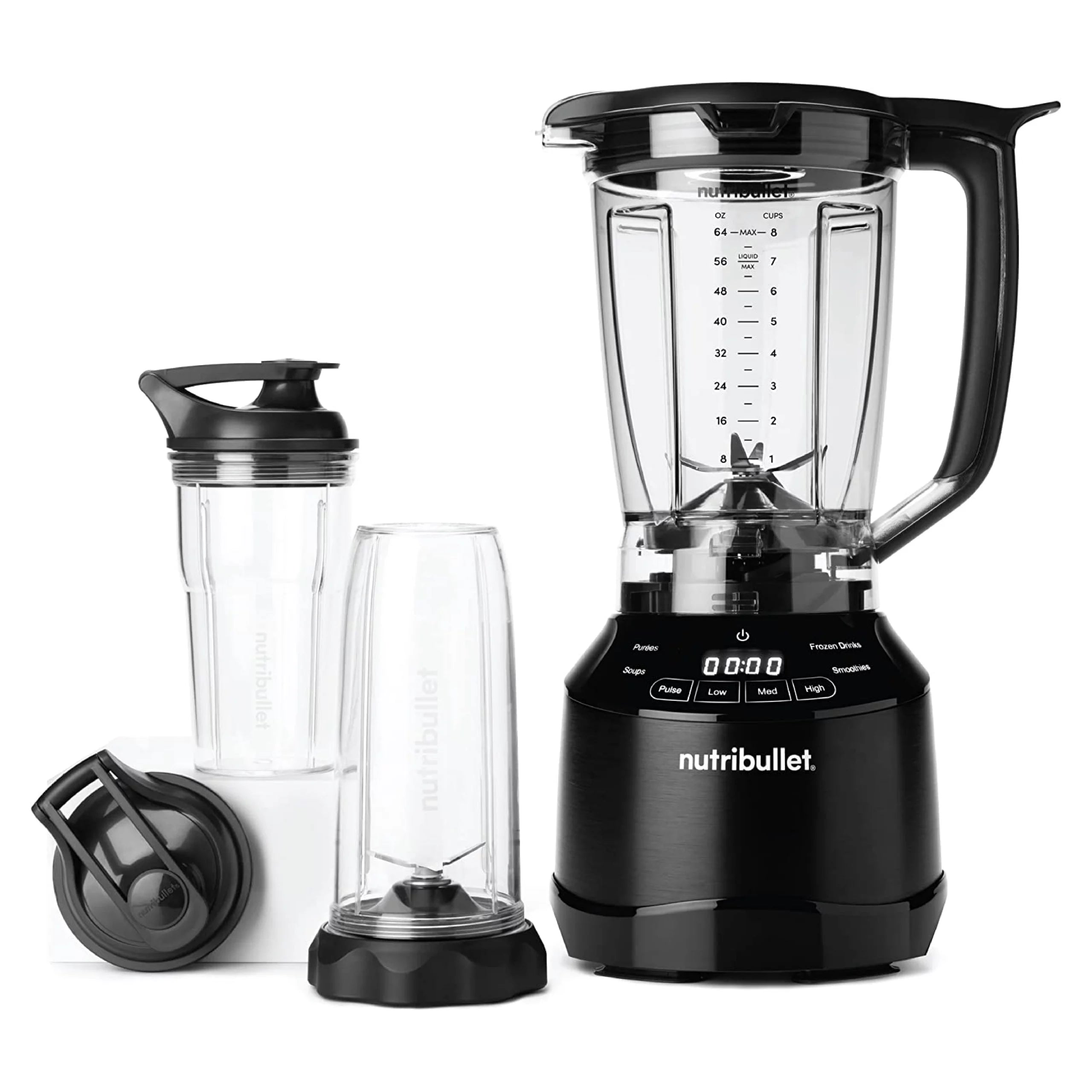 Nutribullet Touch Blender 1500W, Black NBT-0815B