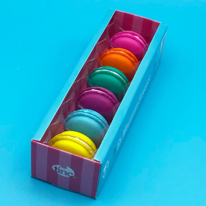 Tinc Set of 6 Macaroon erasers
