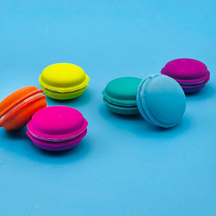 Tinc Set of 6 Macaroon erasers