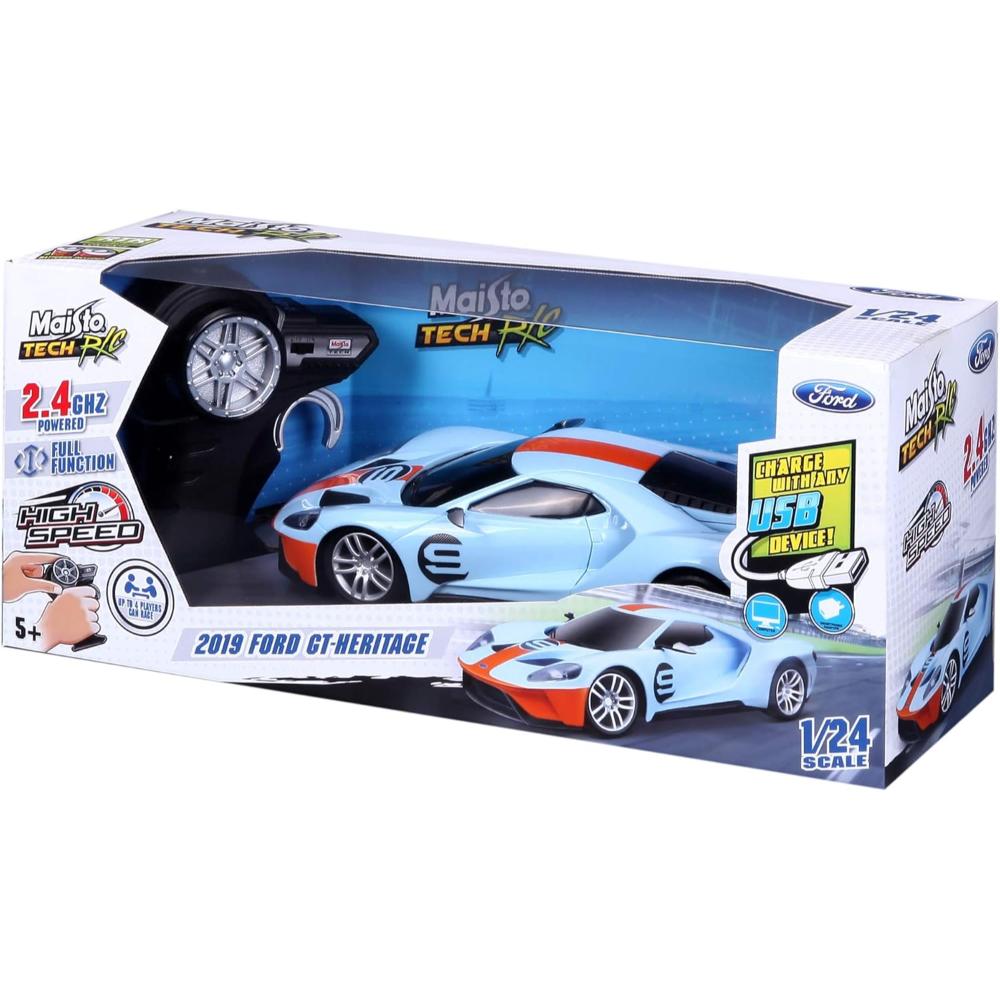 1/24 فورد جي تي أزرق فاتح مع #9