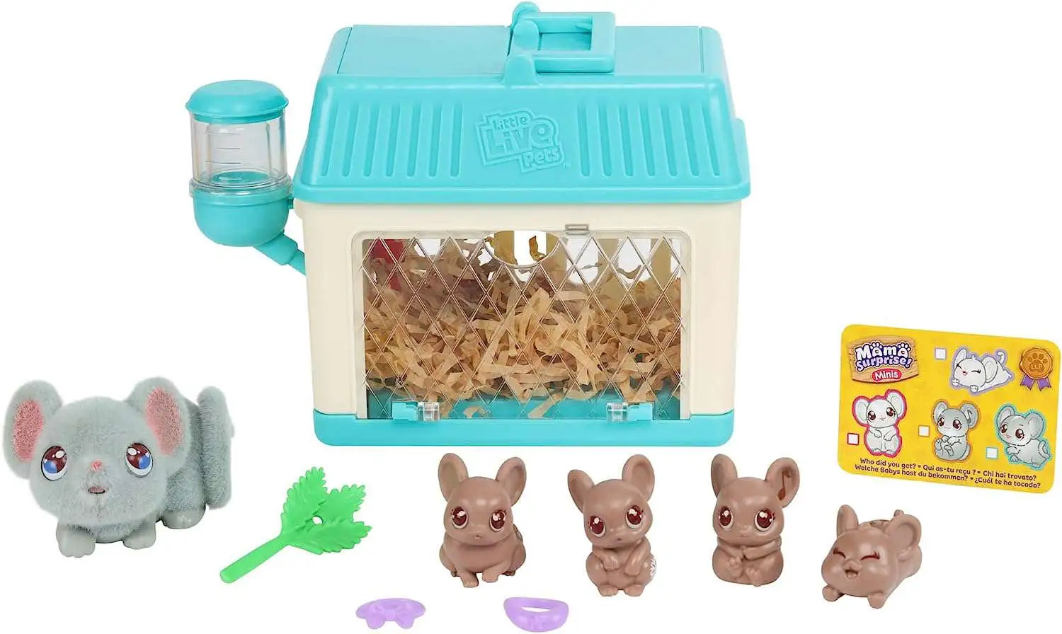 الحيوانات الصغيرة الحية: فأر صغير تفاعلي - مفاجأة ماما