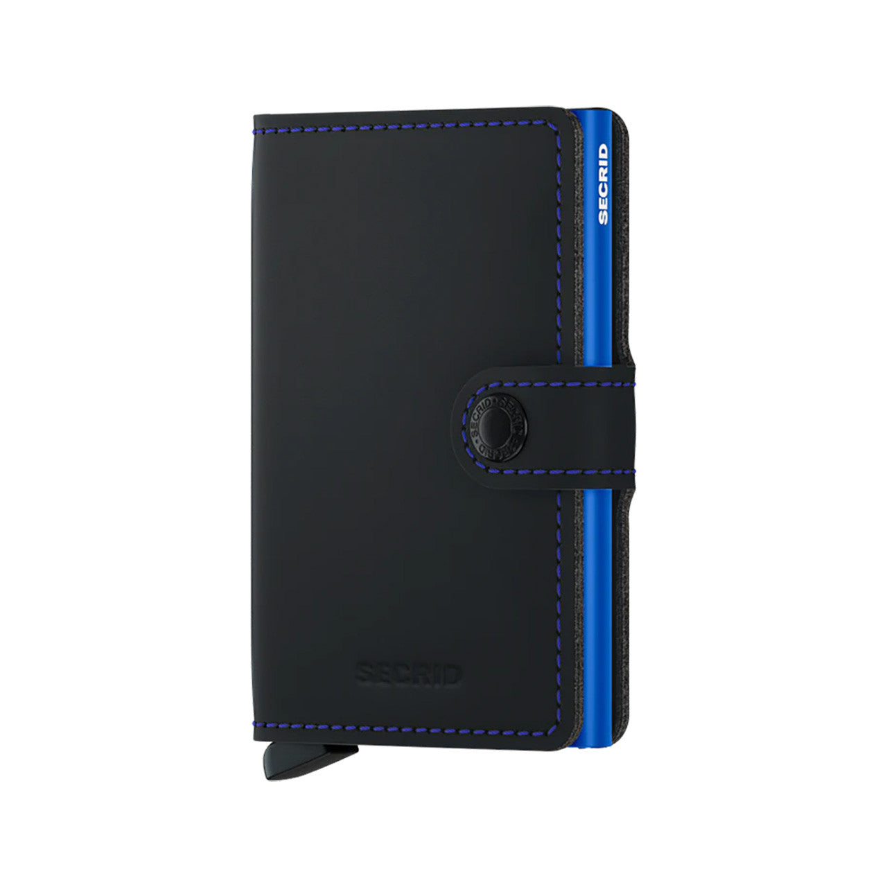 Secrid Miniwallet Matte Black & Blue