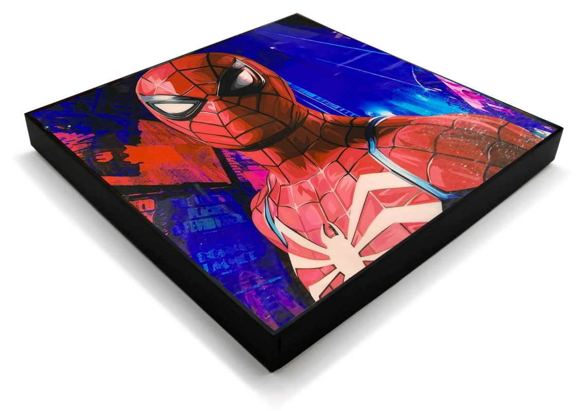 New SpiderMan Poster Pop Art by Keetatat Sitthiket