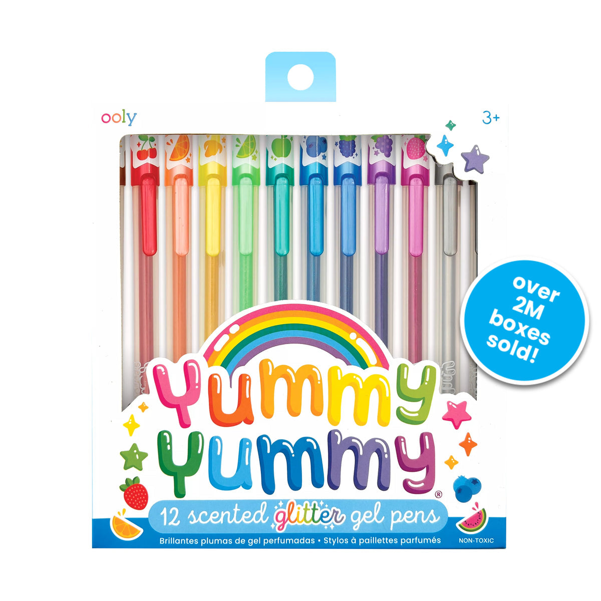 Ooly Yummy Yummy Scented Colored Glitter Gel Pens 2.0 Set Of