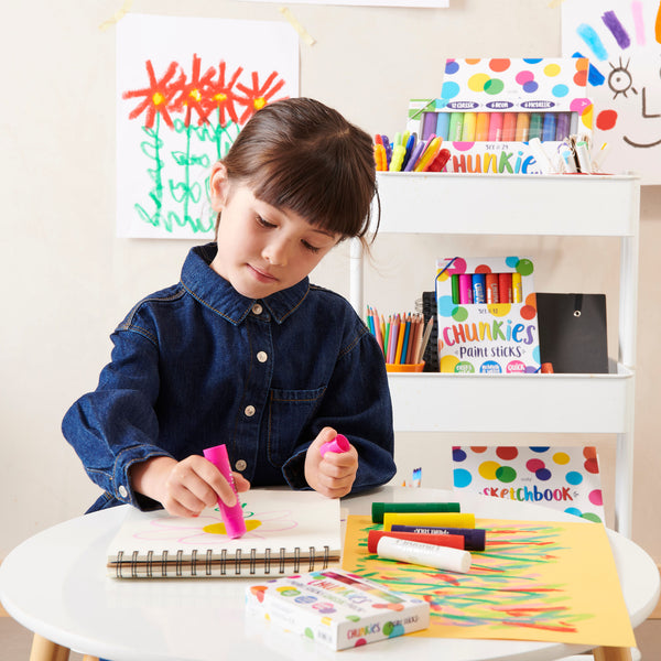 Ooly Chunkies Paint Sticks Classic Pack Set Of 6