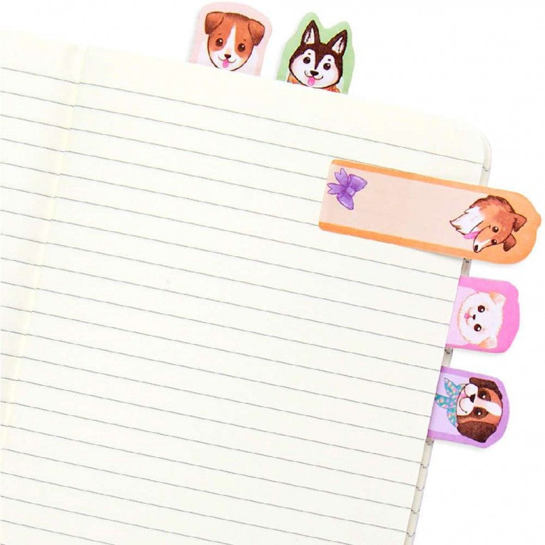 Ooly Note Pals Sticky Tabs: Playful Pups 1 Pack