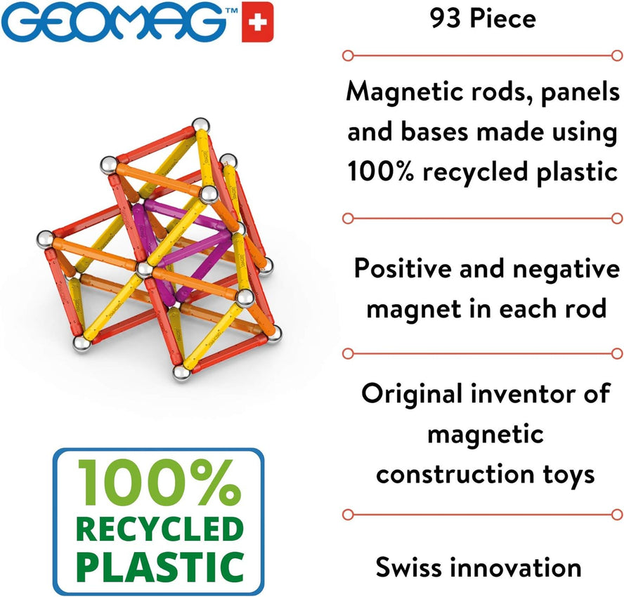 Geomag Classic Recycled 93 Pcs