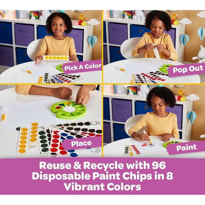 Crayola - Pop & Paint Washable Watercolor Palette