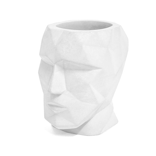 Balvi Pen Holder The Head White Ciment