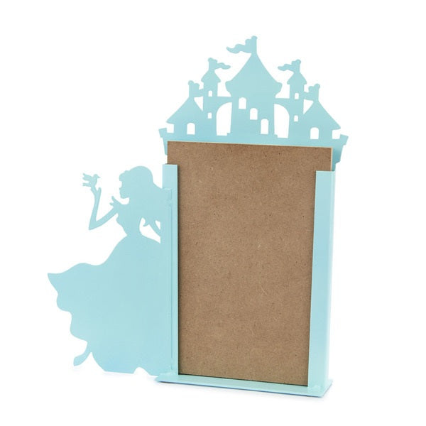 إطار صور بالفي حكاية خرافية أزرق معدني