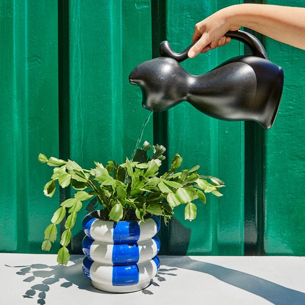 Balvi Plant Pot Floats Blue Ceramic 14.5 Cm