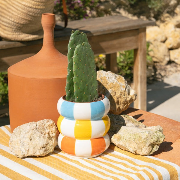 Balvi Plant Pot Floats Multicolor Ceramic 12 Cm