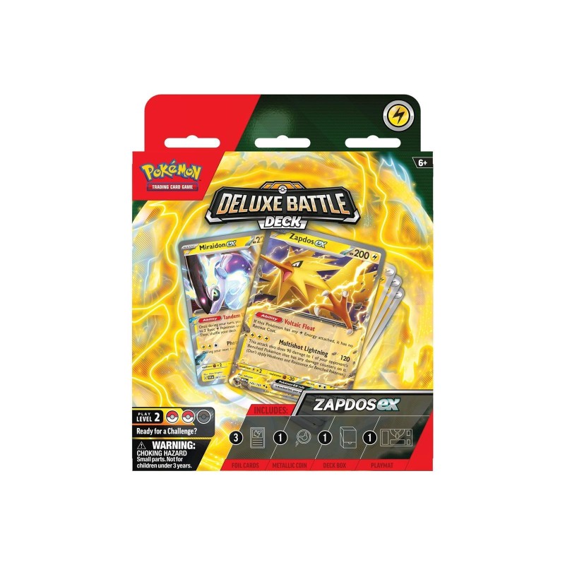 بوكيمون TCG - معركة ديلوكس مارس Ex - ناينتيلز/زابدوس