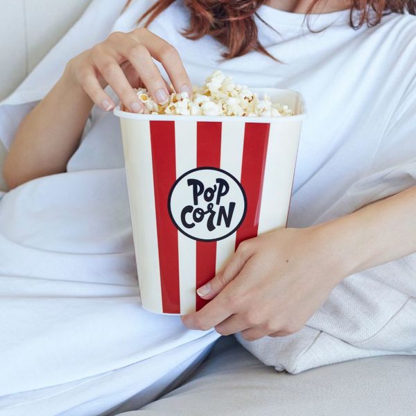 Balvi Popcorn Bowl Popcorn Retro Red