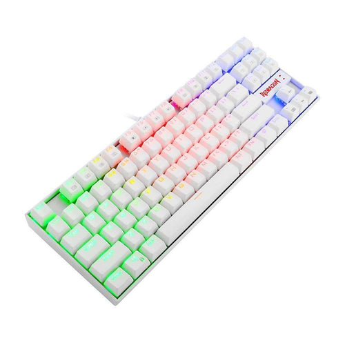 Redragon Kumara White, Wired Mechanical Keyboard, Rgb
